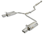 aFe Takeda Exhaust 304SS Dual Cat-Back w/ Polished Tips for 2013-17 Honda Accord LX/EX/EX-L Sedan 2.4L