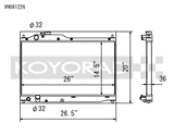 Koyo 00-09 Honda S2000 2.0/2.2L (MT) Radiator